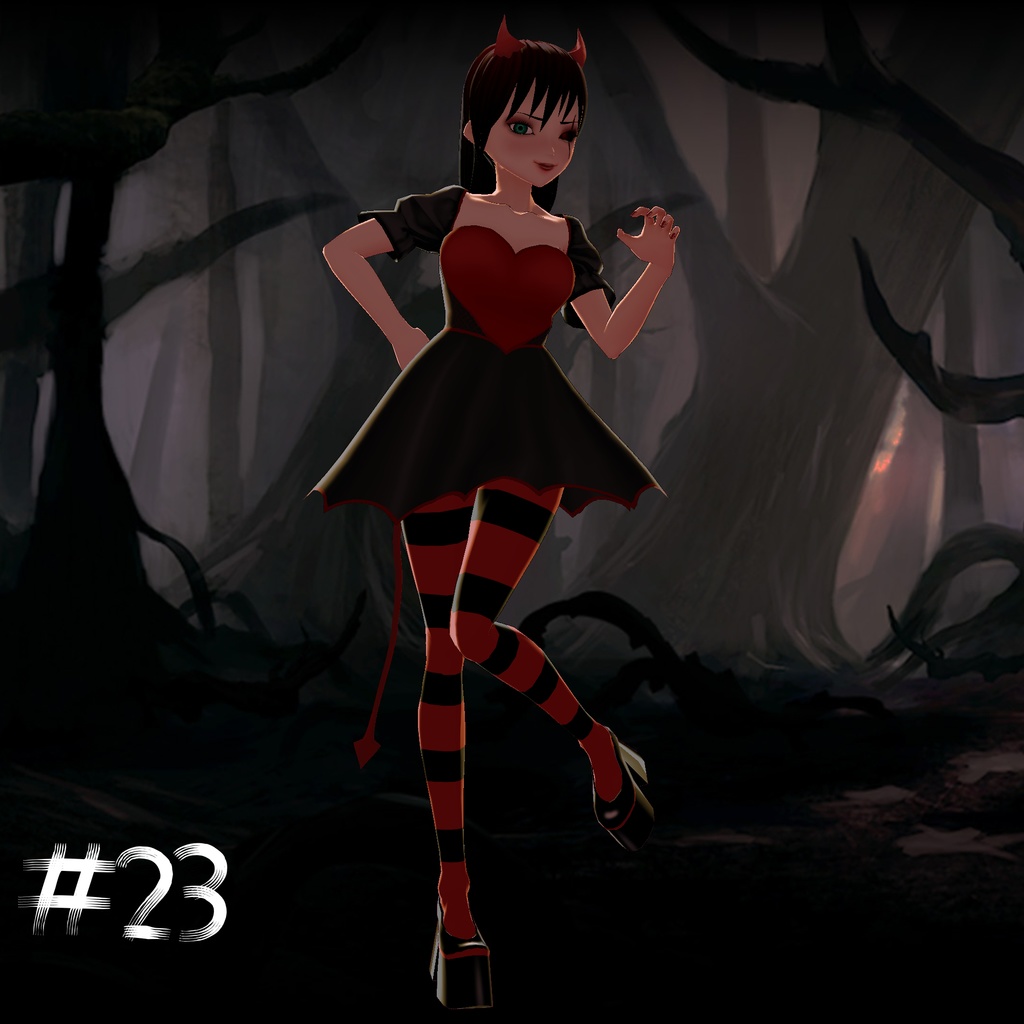 #23 ~ Free Horns for VRoid Studio