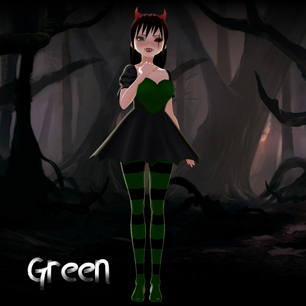 #24 ~ Free Witch Tights for VRoid Studio