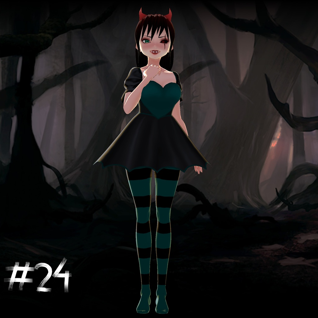 #24 ~ Free Witch Tights for VRoid Studio