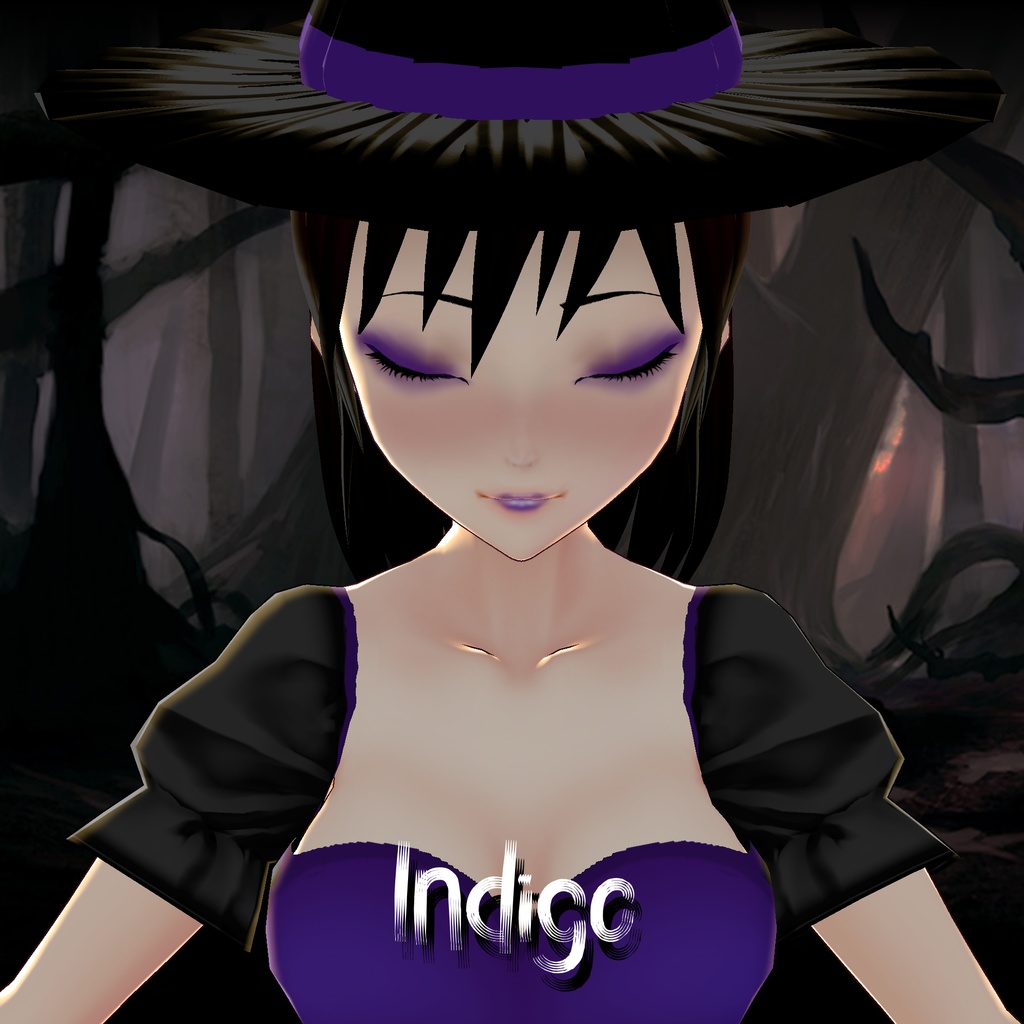 #25 ~ Free Witch Makeup for VRoid Studio