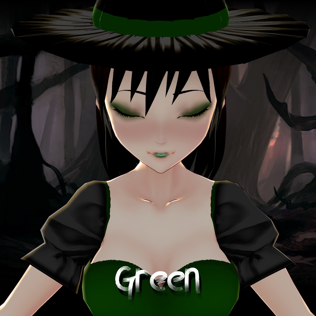 #25 ~ Free Witch Makeup for VRoid Studio