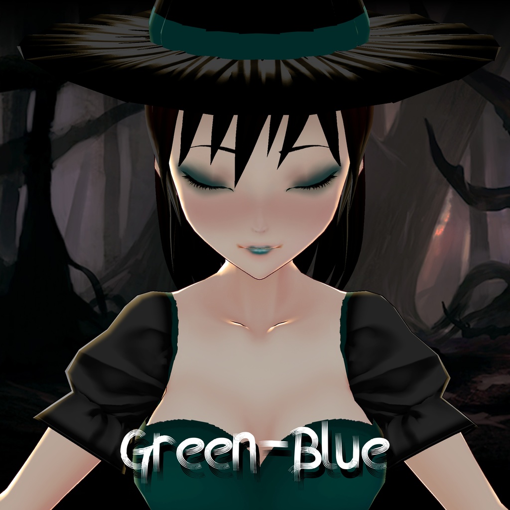 #25 ~ Free Witch Makeup for VRoid Studio