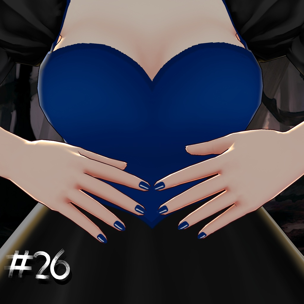 #26 ~ Free Witch Nails for VRoid Studio
