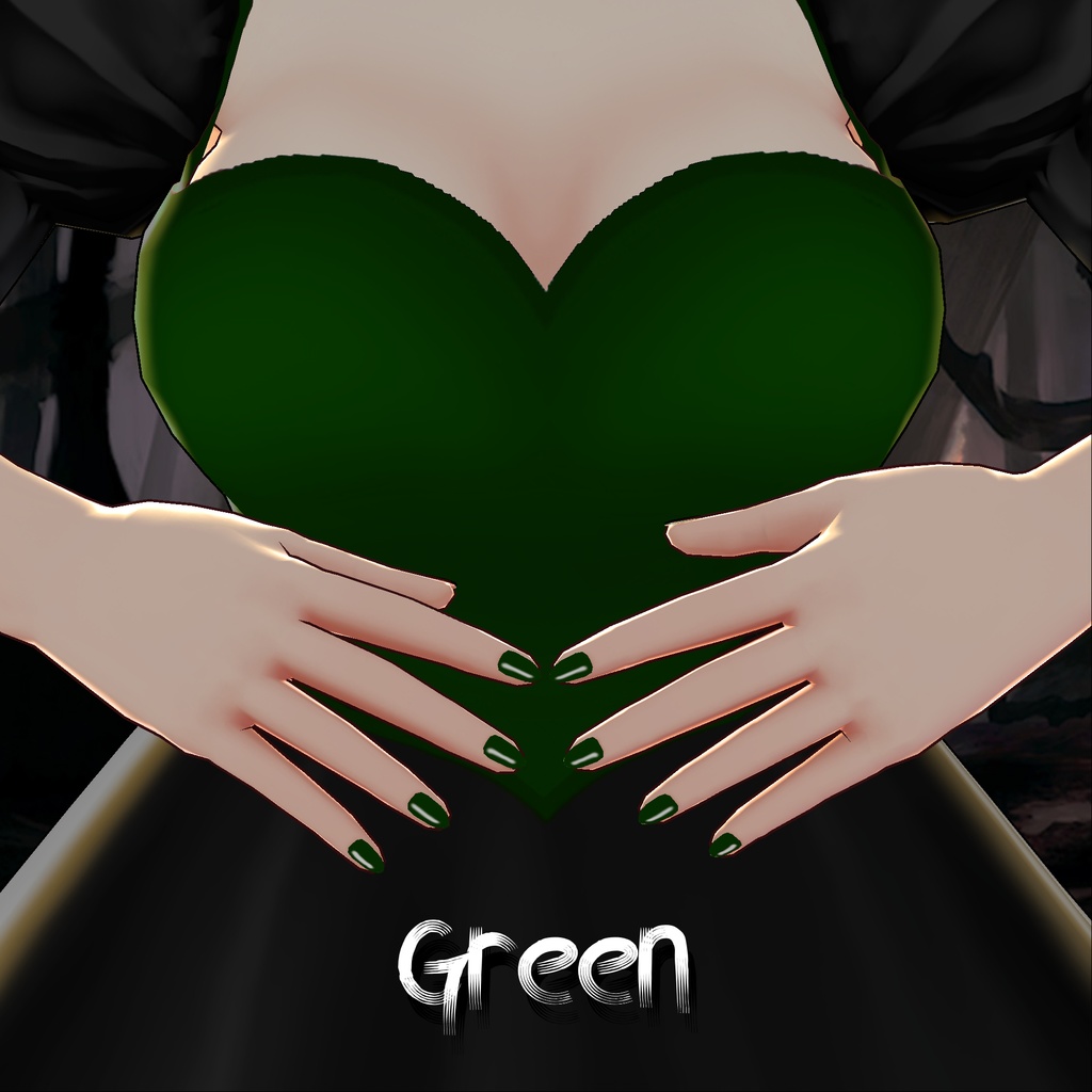 #26 ~ Free Witch Nails for VRoid Studio