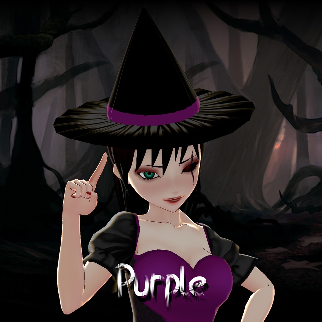 #29 ~ Free Witch Hat for VRoid Studio