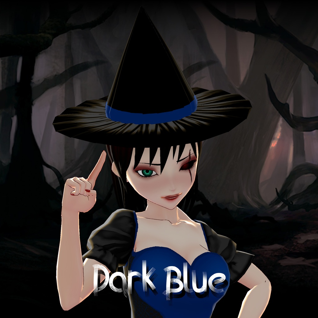 #29 ~ Free Witch Hat for VRoid Studio