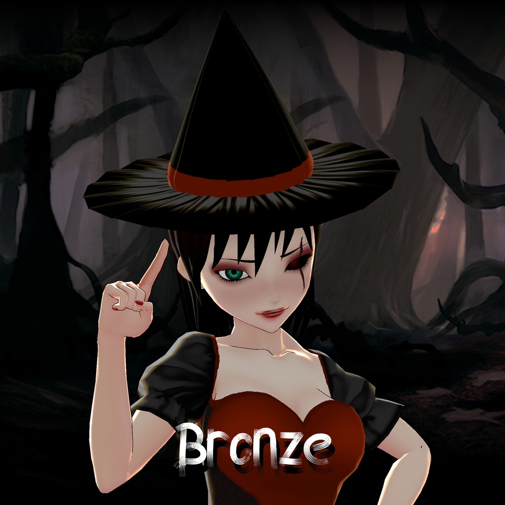 #29 ~ Free Witch Hat for VRoid Studio