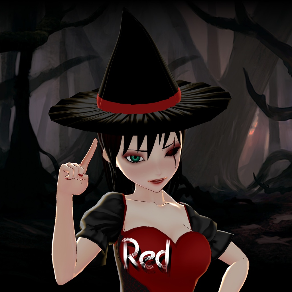 #29 ~ Free Witch Hat for VRoid Studio