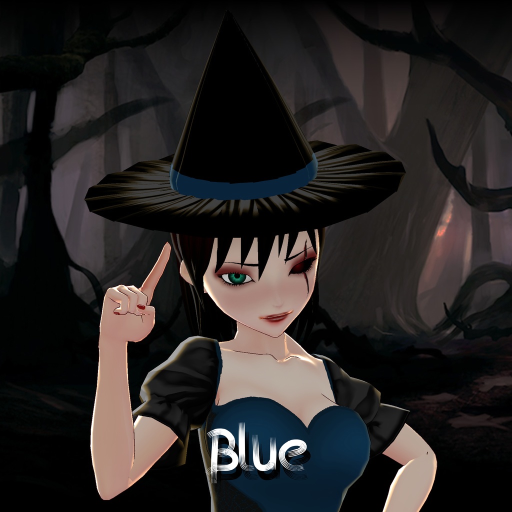 #29 ~ Free Witch Hat for VRoid Studio