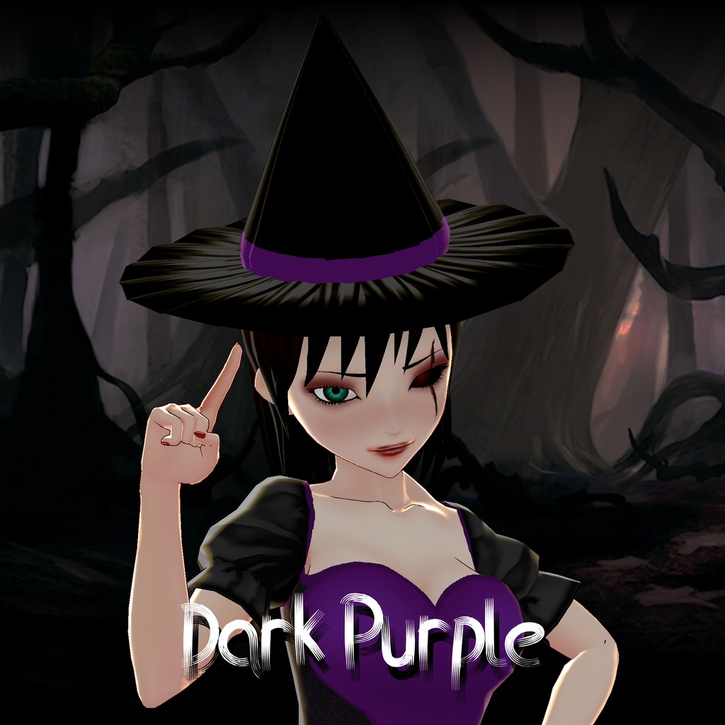 #29 ~ Free Witch Hat for VRoid Studio