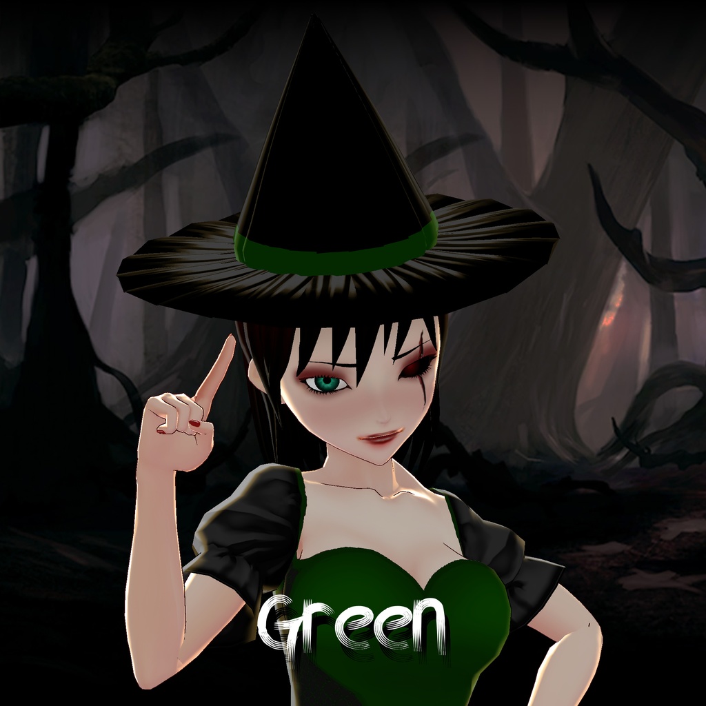 #29 ~ Free Witch Hat for VRoid Studio