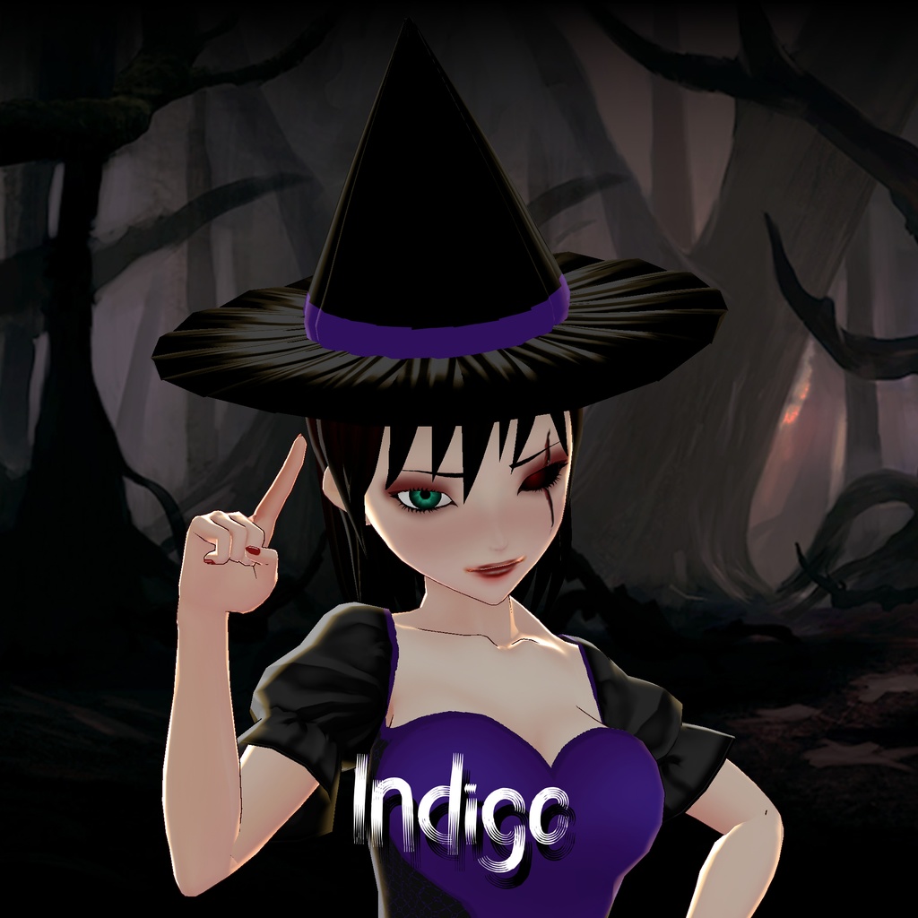 #29 ~ Free Witch Hat for VRoid Studio
