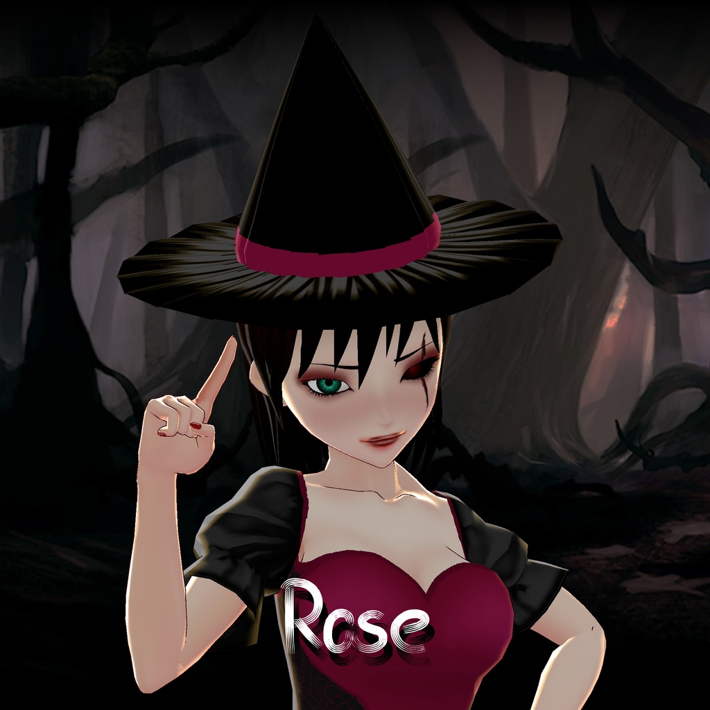 #29 ~ Free Witch Hat for VRoid Studio