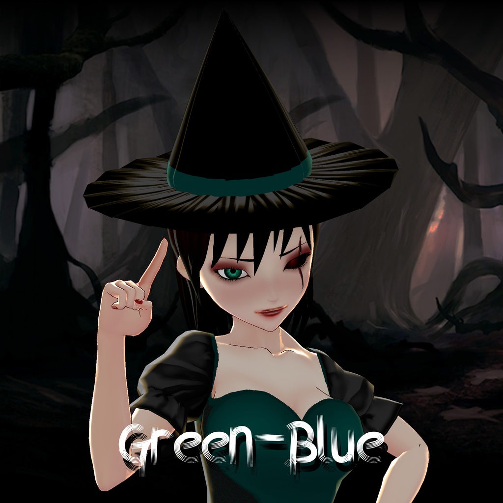 #29 ~ Free Witch Hat for VRoid Studio