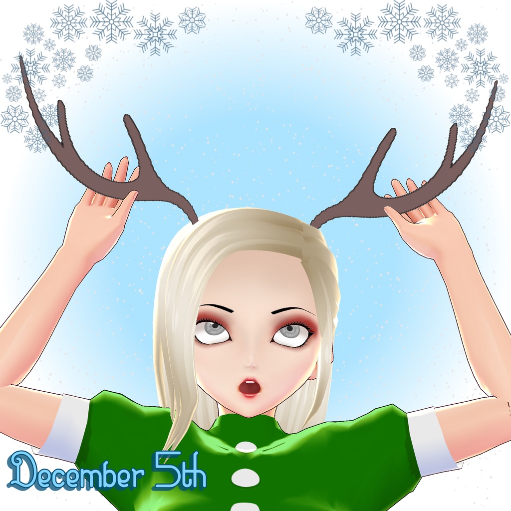 December 5th ~ Rudolph's antlers