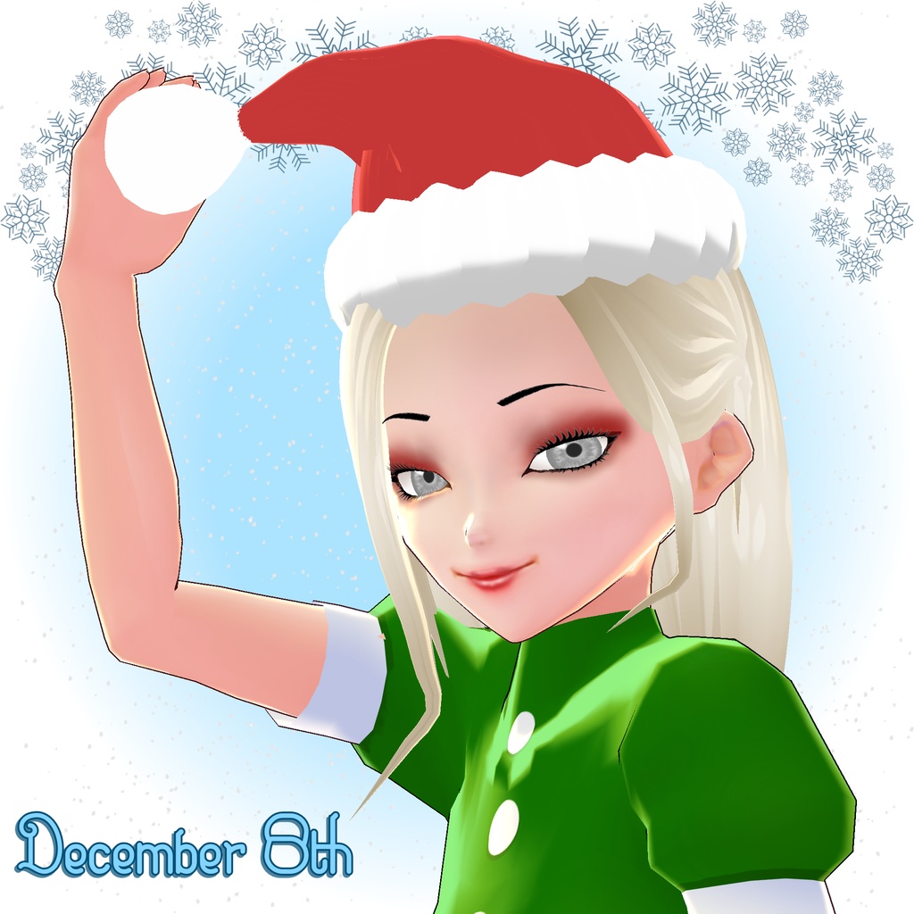 December 8th ~ Santa Hat