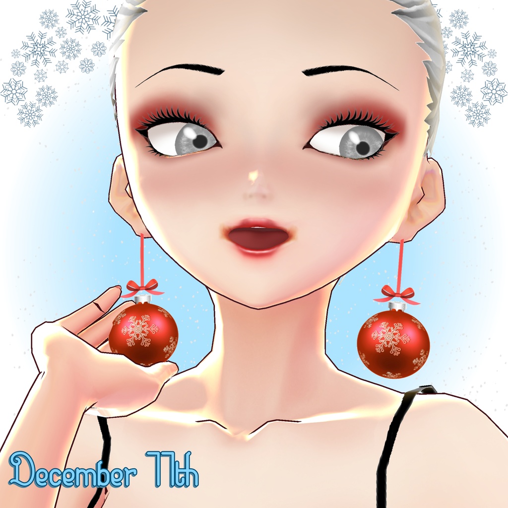 December 11th ~ Christmas Earrings