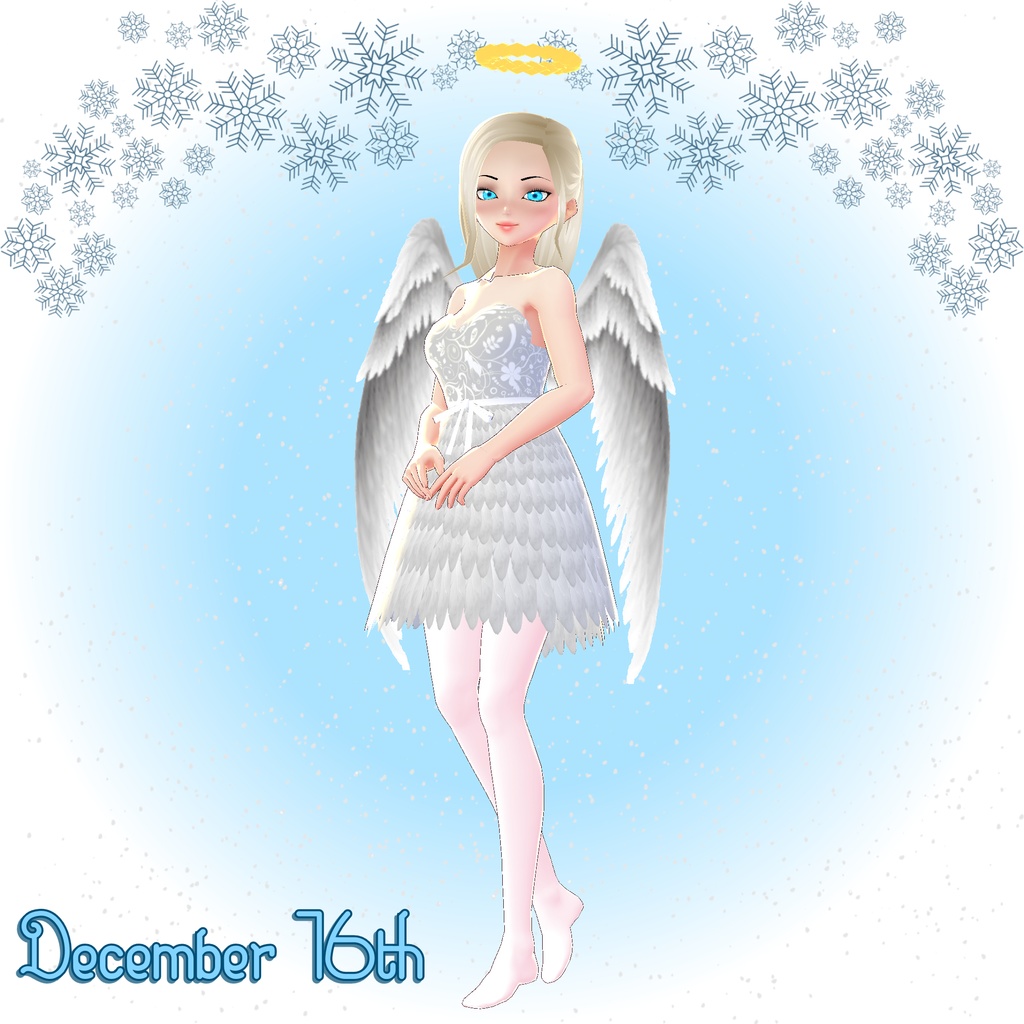 December 16th ~ Angel Outfit for VRoid Studio