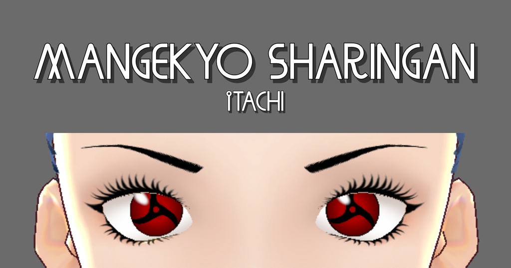 Naruto ~ Kekkei Genkai iris for VRoid Studio