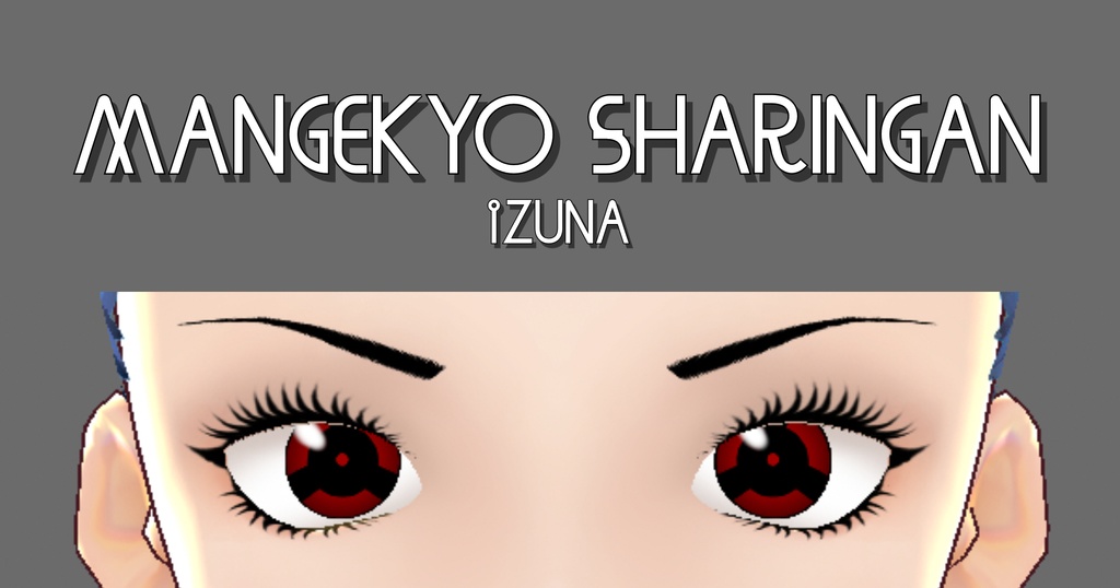 Naruto ~ Kekkei Genkai iris for VRoid Studio