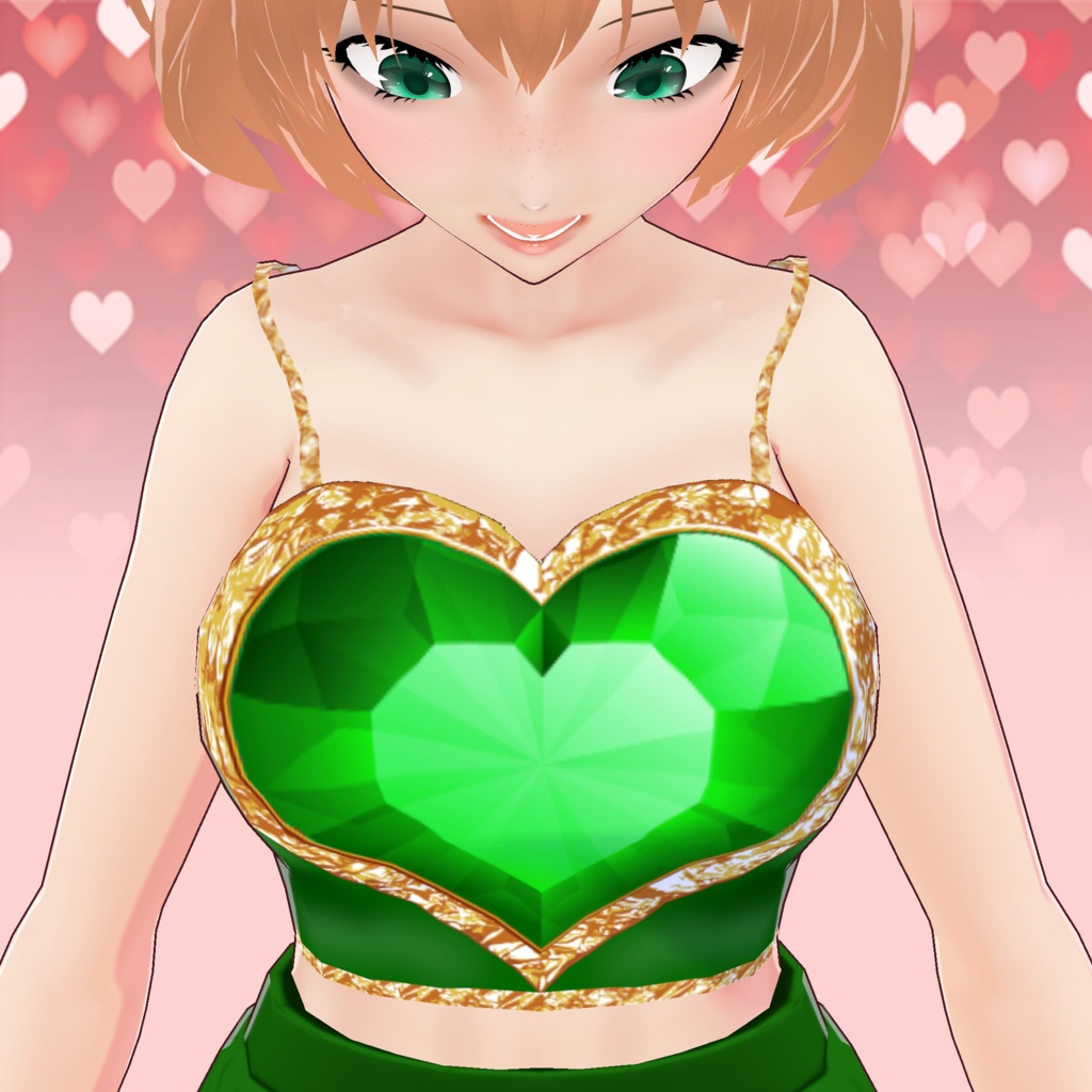 VRoid Valentine's Day 2023 ~ Heart Top ~ Free ♡