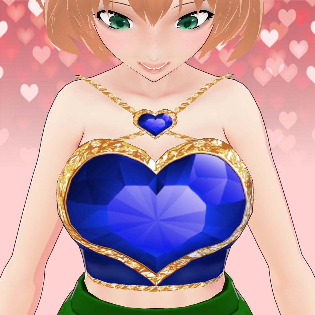 VRoid Valentine's Day 2023 ~ Heart Top ~ Free ♡