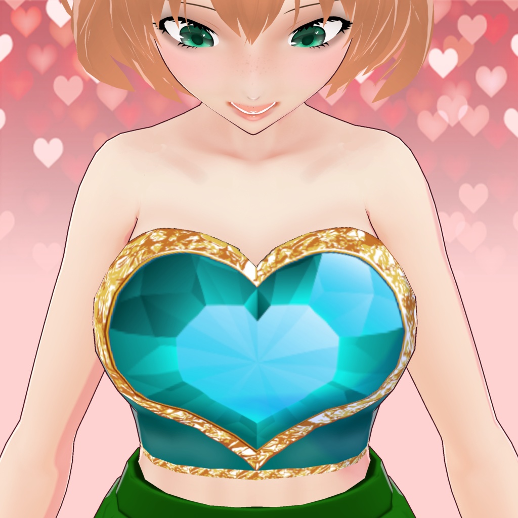 VRoid Valentine's Day 2023 ~ Heart Top ~ Free ♡