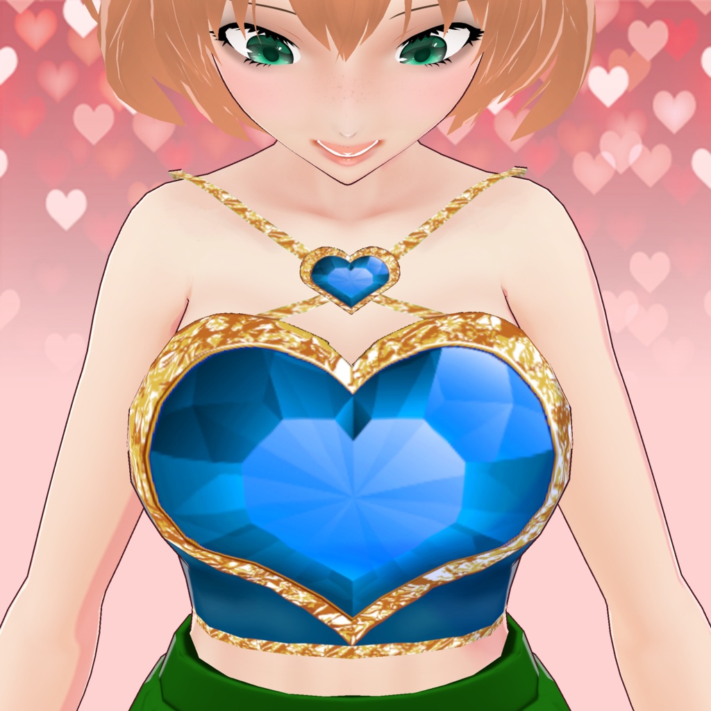 VRoid Valentine's Day 2023 ~ Heart Top ~ Free ♡