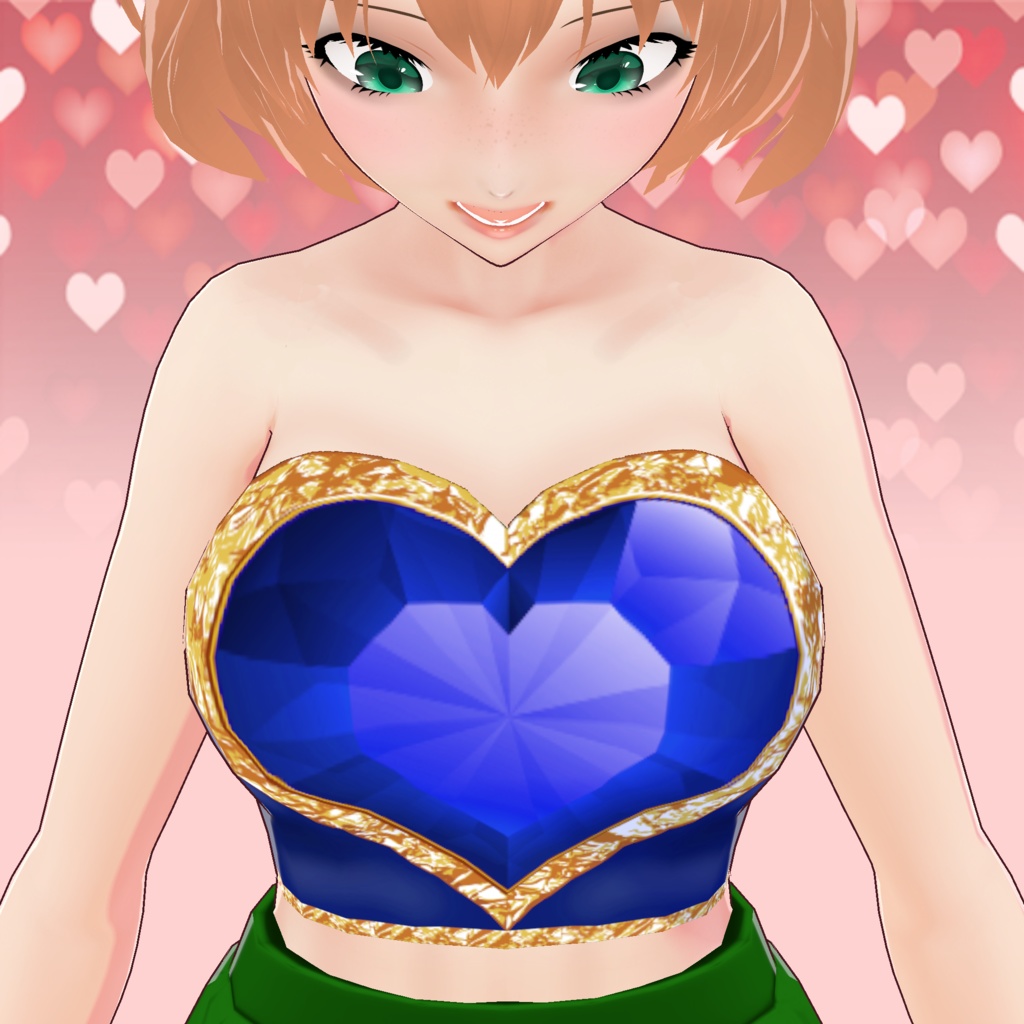 VRoid Valentine's Day 2023 ~ Heart Top ~ Free ♡