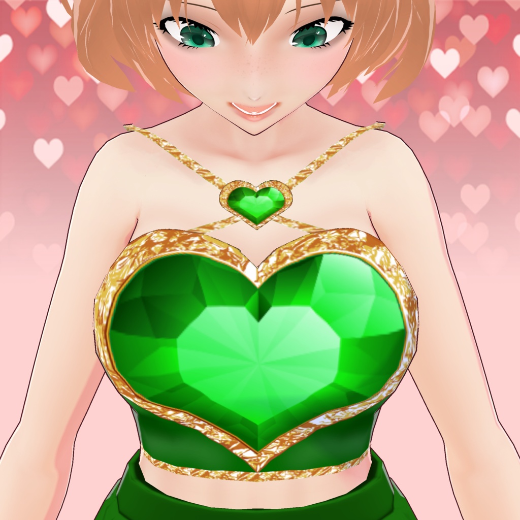 VRoid Valentine's Day 2023 ~ Heart Top ~ Free ♡