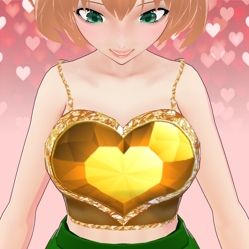 VRoid Valentine's Day 2023 ~ Heart Top ~ Free ♡