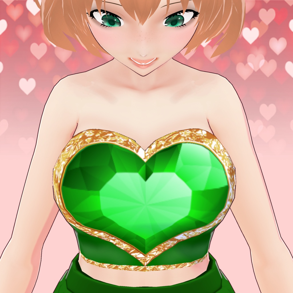 VRoid Valentine's Day 2023 ~ Heart Top ~ Free ♡