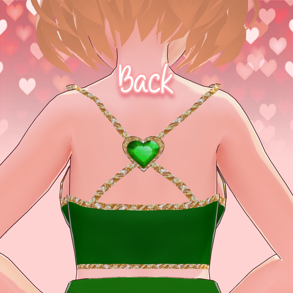 VRoid Valentine's Day 2023 ~ Heart Top ~ Free ♡