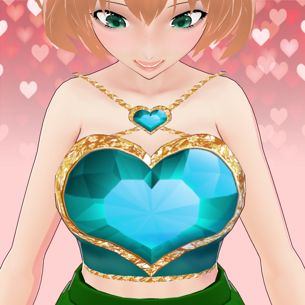 VRoid Valentine's Day 2023 ~ Heart Top ~ Free ♡