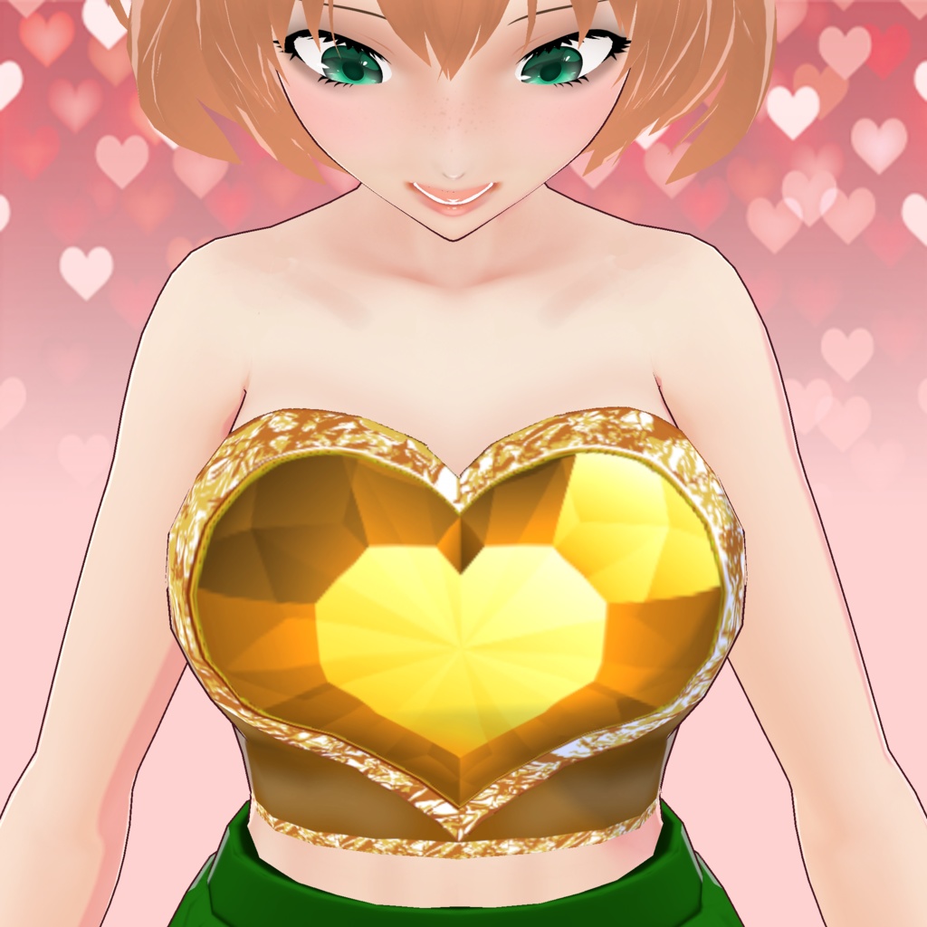 VRoid Valentine's Day 2023 ~ Heart Top ~ Free ♡
