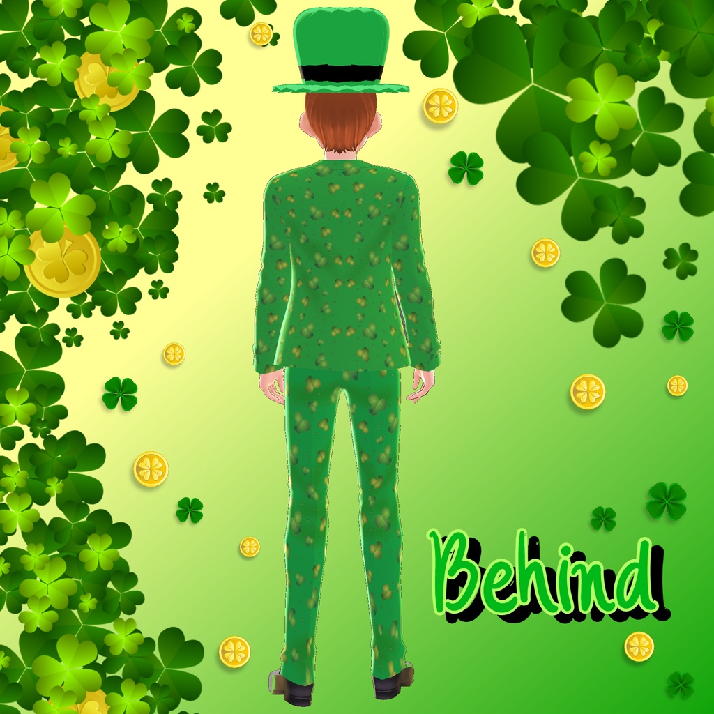 Free St. Patrick's Day VRoid pack