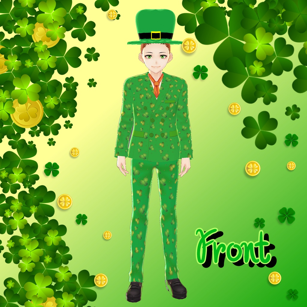 Free St. Patrick's Day VRoid pack