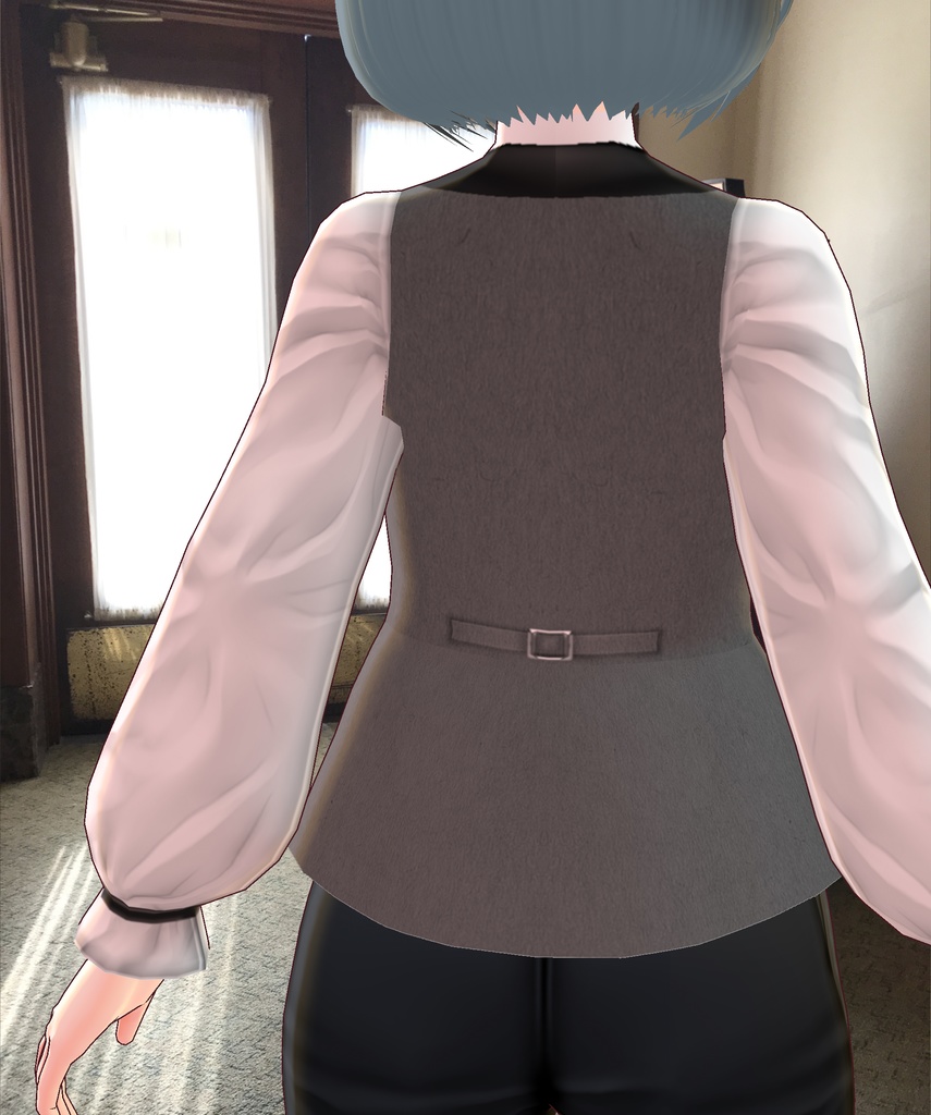 VRoid用バーテン風セット