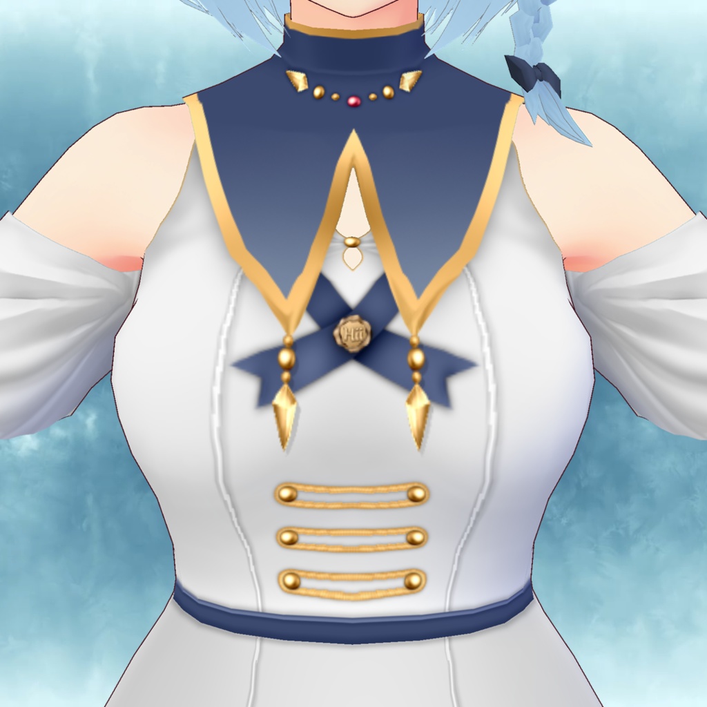 VRoid用ソーサラーワンピースセット