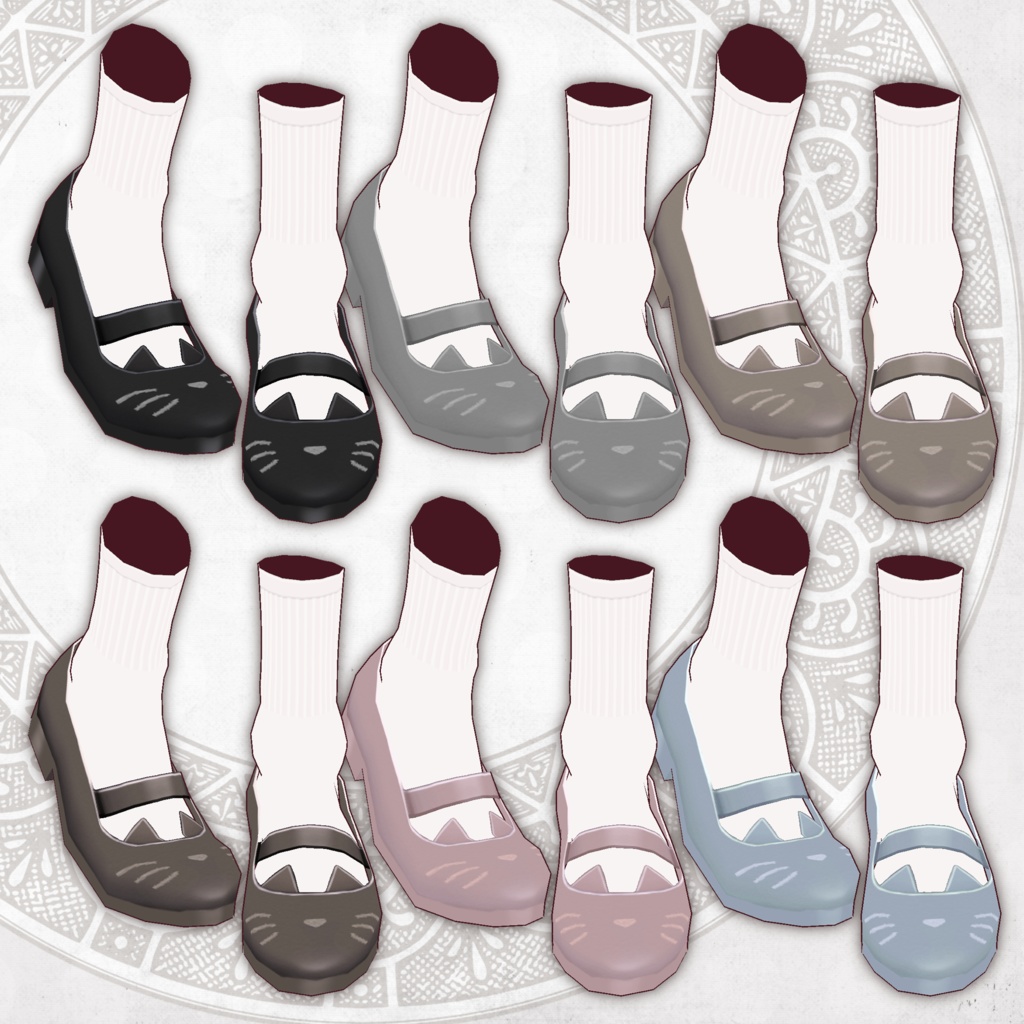 ねこネコ猫袋!【VRoid向けテクスチャ福袋】