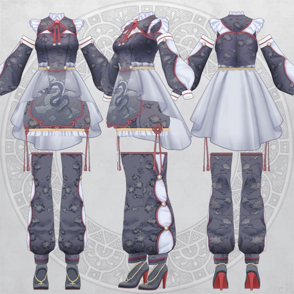 新春辰袋【VRoid向けテクスチャ福袋】