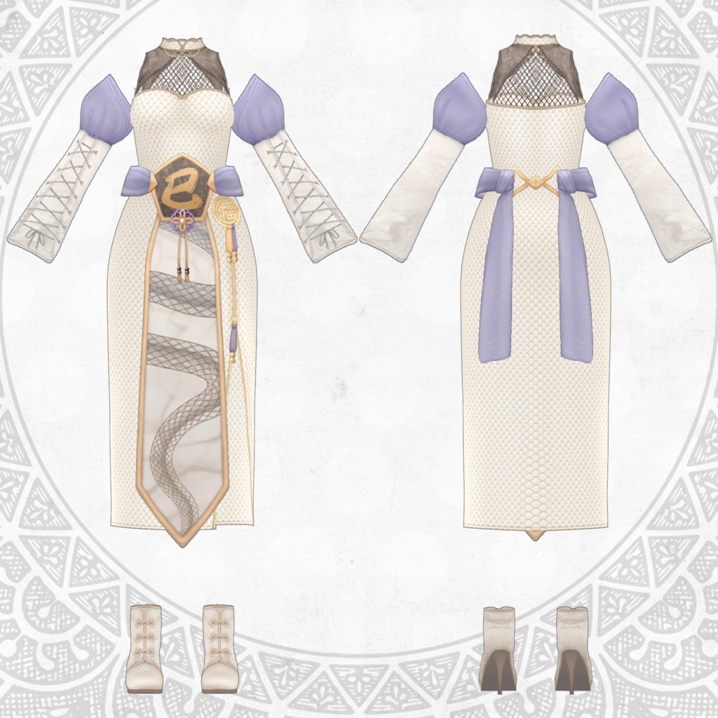 新春巳袋【VRoid向けテクスチャ福袋】