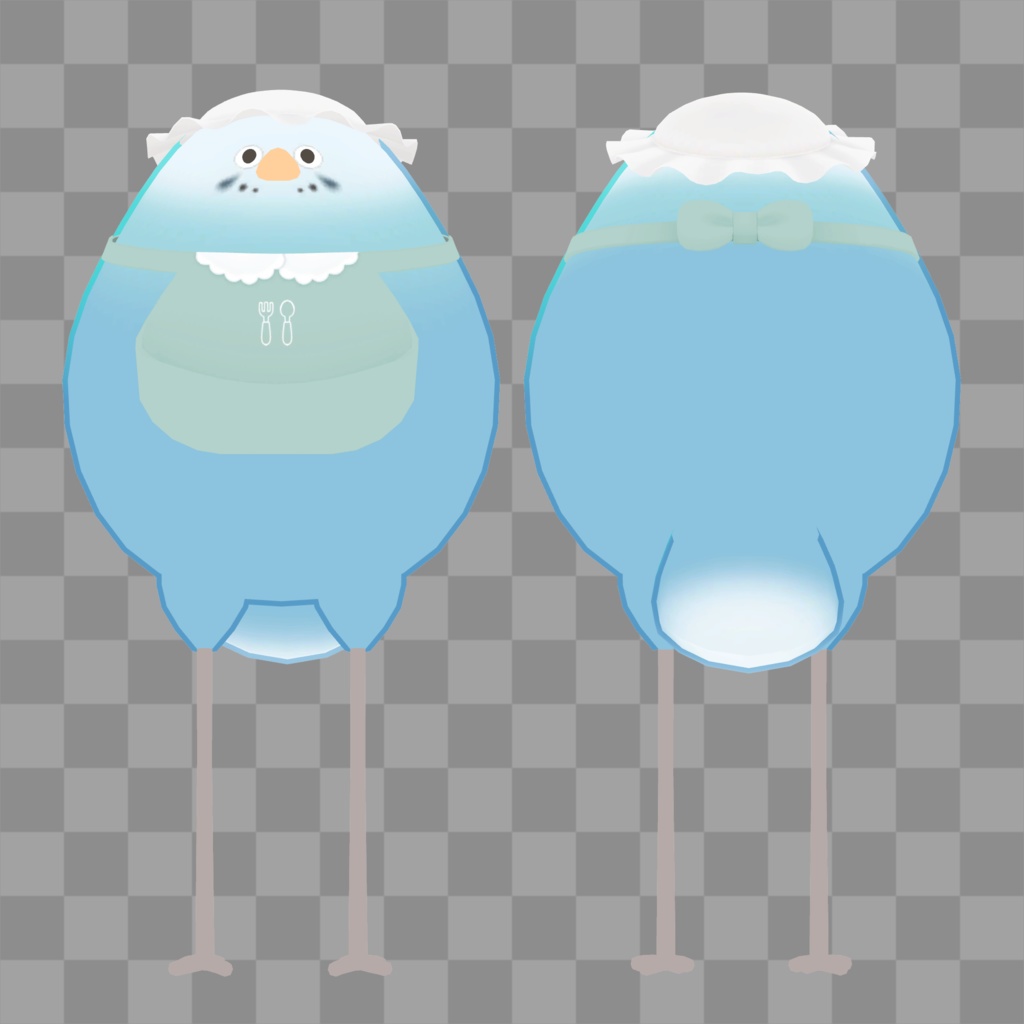 お食事スタイセット【Bird/鳥対応】