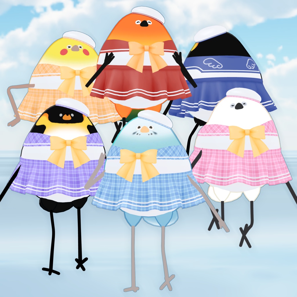 マリンスイマーセット【Bird/鳥対応】