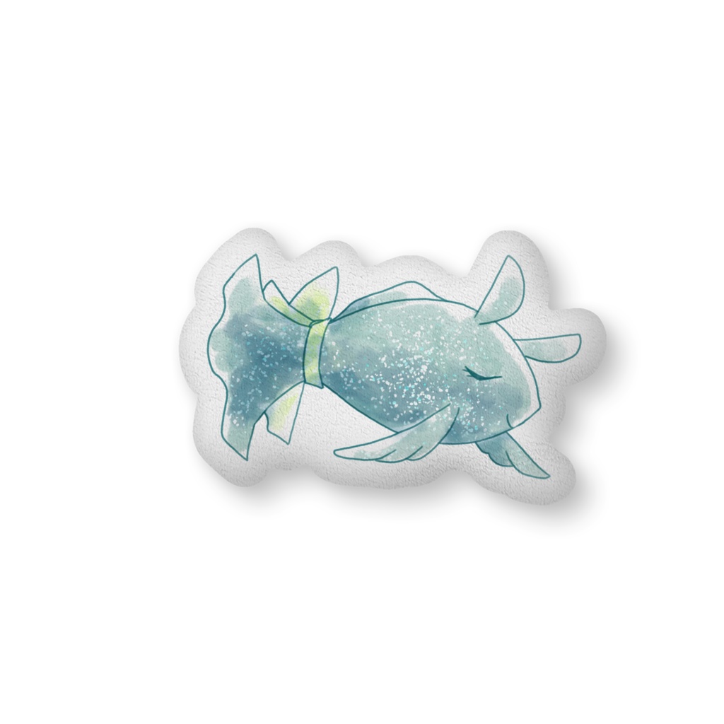 うさぎさかなのクッション