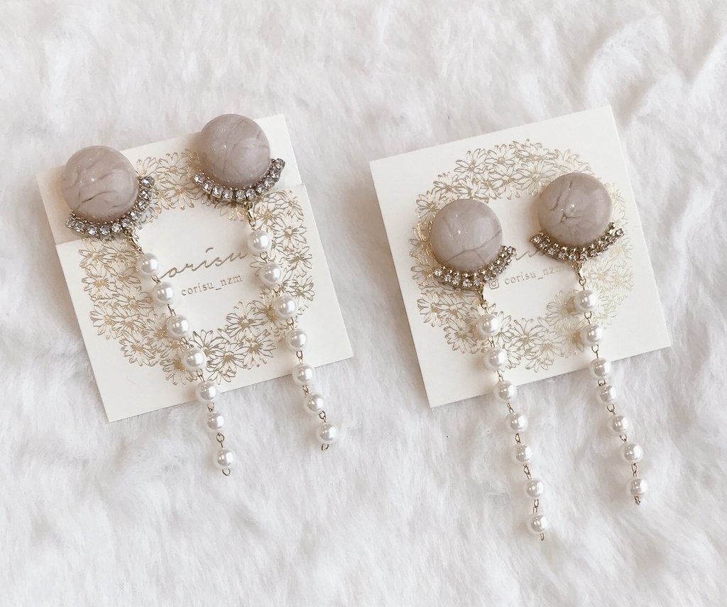 ロングパールのアクセサリー