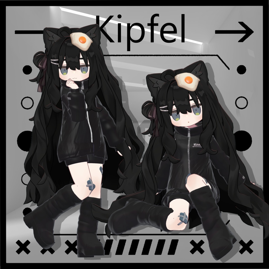 《19アバター対応》Knot『MA対応』【VRC向け衣装】