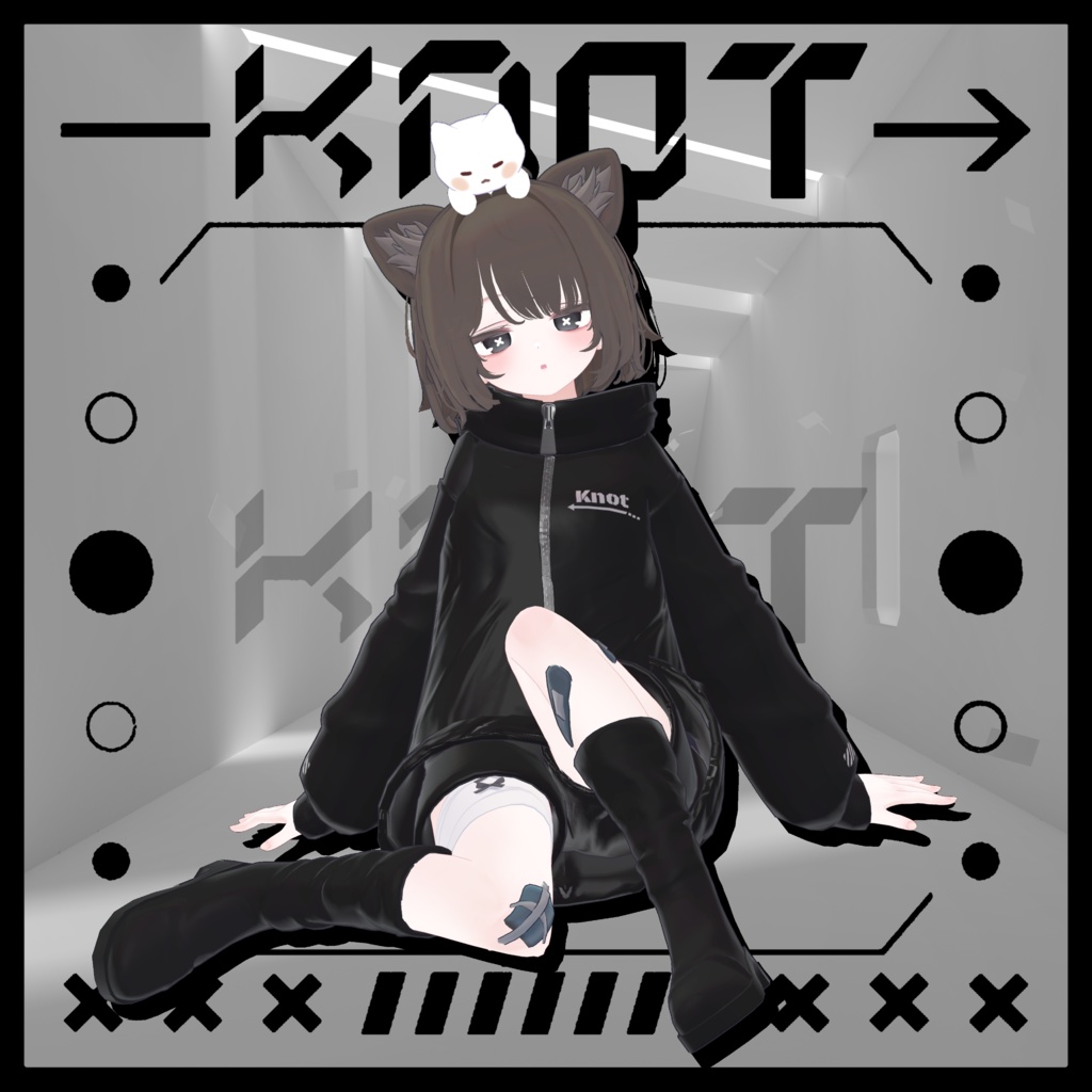 ✨セール中✨《19アバター対応》Knot『MA対応』【VRC向け衣装】