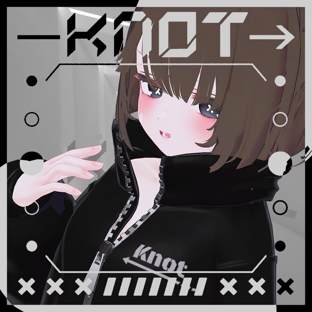 《19アバター対応》Knot『MA対応』【VRC向け衣装】