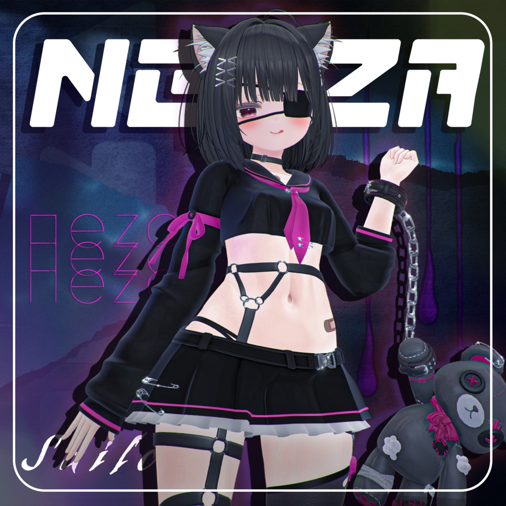 【✨セール中✨】NEZA Sailor -ネザセーラー🐻[8アバター対応]